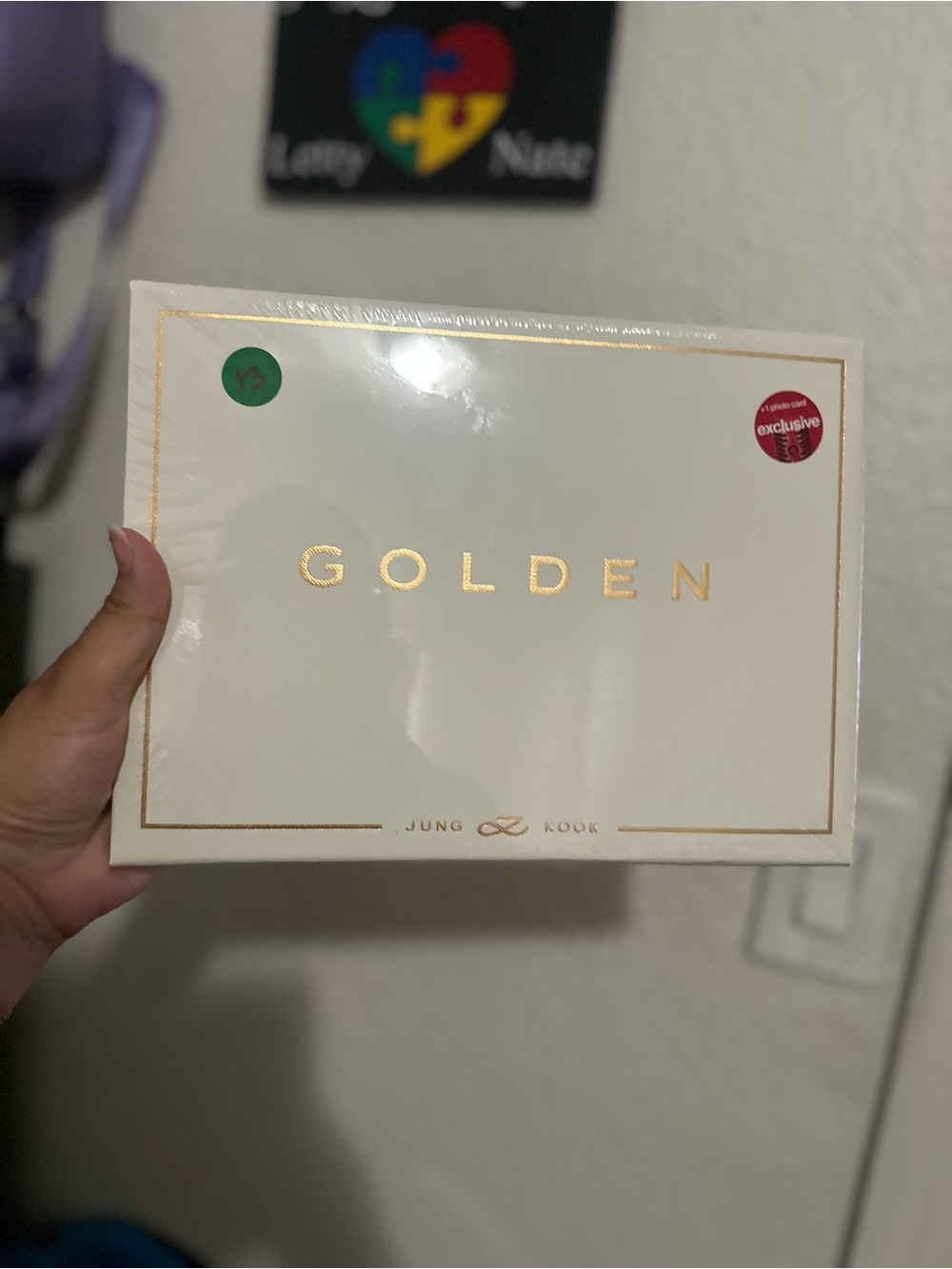 Golden cd factory sealed - White and Gold
